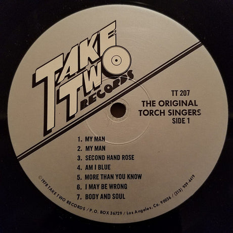 Fanny Brice, Ruth Etting, Libby Holman, Helen Morgan : The Original Torch Singers 1928-1935 (LP, Comp, Mono, Ltd)