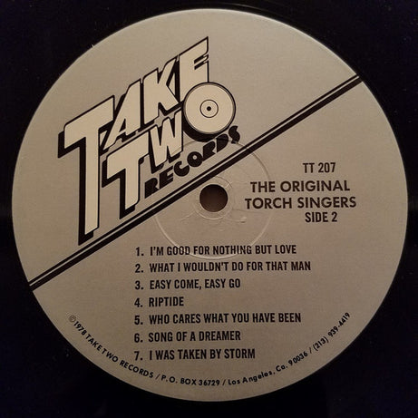 Fanny Brice, Ruth Etting, Libby Holman, Helen Morgan : The Original Torch Singers 1928-1935 (LP, Comp, Mono, Ltd)