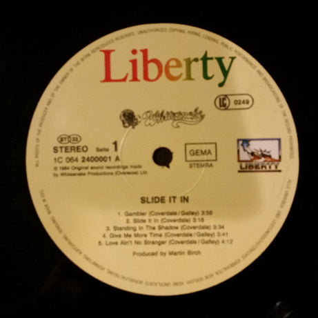 Whitesnake : Slide It In (LP, Album)