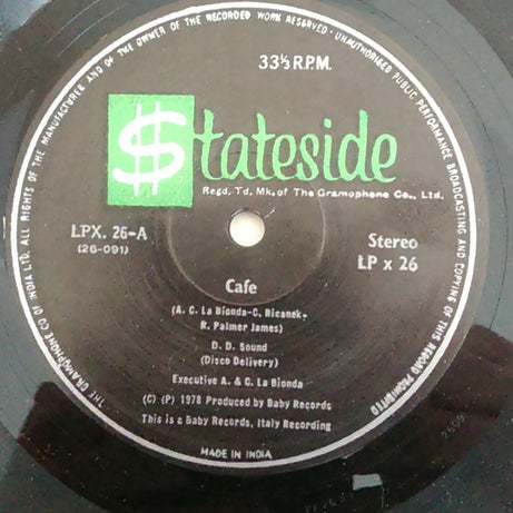 D.D. Sound : Cafe' (LP, Album)