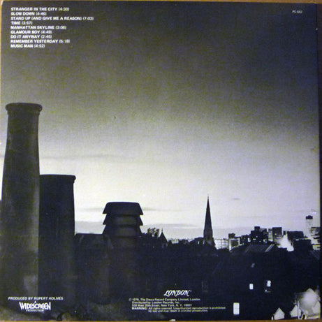 John Miles : Stranger In The City (LP, Album)