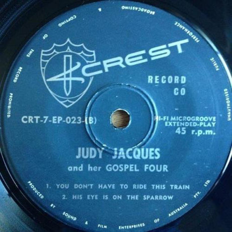 Judy Jacques And Her Gospel Four : Ashore (7", EP)