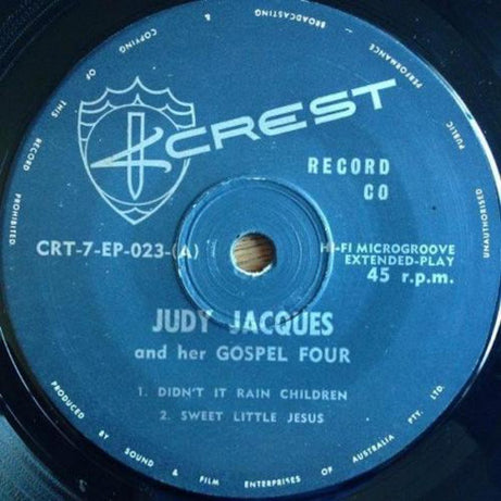 Judy Jacques And Her Gospel Four : Ashore (7", EP)