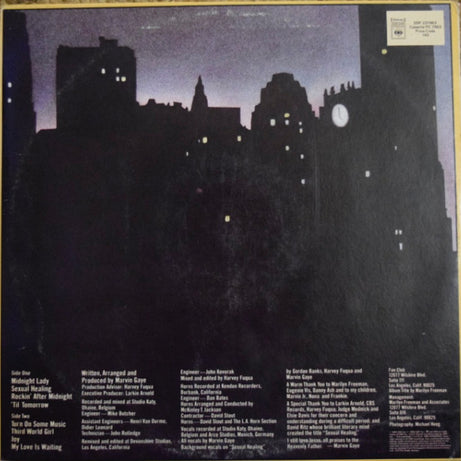 Marvin Gaye : Midnight Love (LP, Album)