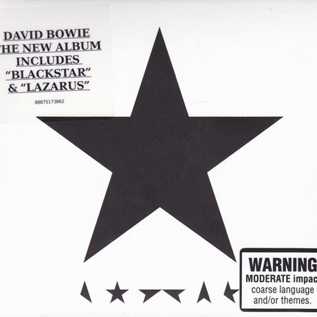 David Bowie : ★ (Blackstar) (CD, Album)