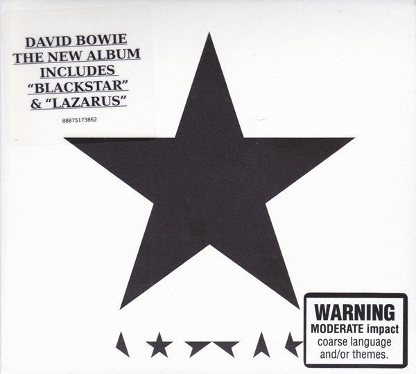 David Bowie : ★ (Blackstar) (CD, Album)
