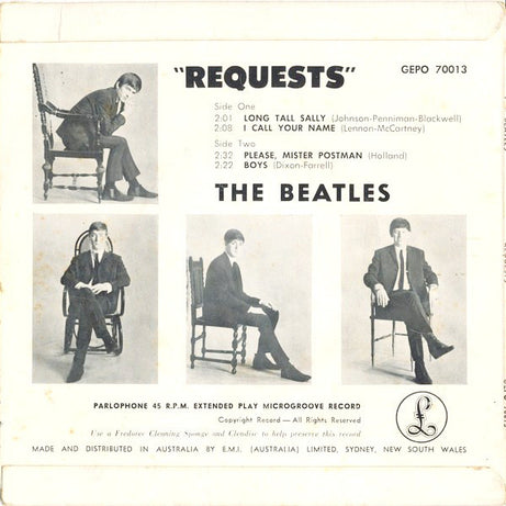 The Beatles : Requests (7", EP)