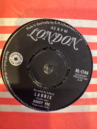 Bobby Vee : One Last Kiss (7", Single)