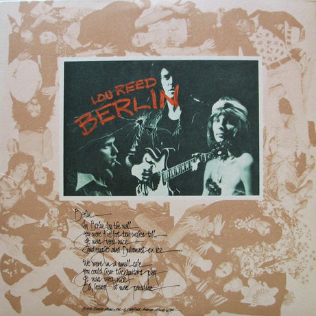 Lou Reed : Berlin (LP, Album, Hol)