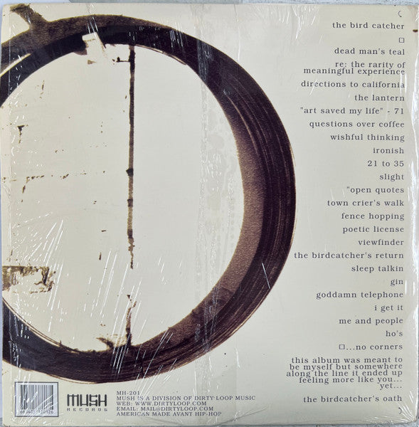 Boom Bip & Dose One : Circle (2xLP, Album)