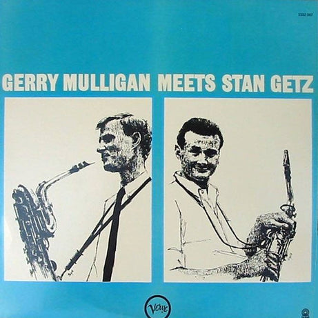 Gerry Mulligan Meets Stan Getz : Gerry Mulligan Meets Stan Getz (LP, Album, Club)