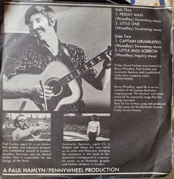 Bruce Woodley : Friday Street Fantasy (7", EP)