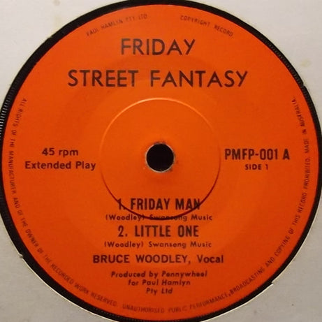 Bruce Woodley : Friday Street Fantasy (7", EP)
