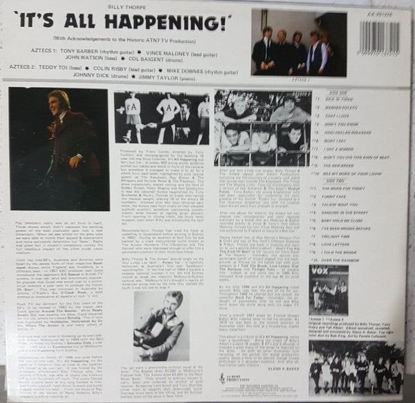 Billy Thorpe And The Aztecs : It's All Happening! (LP, Comp)