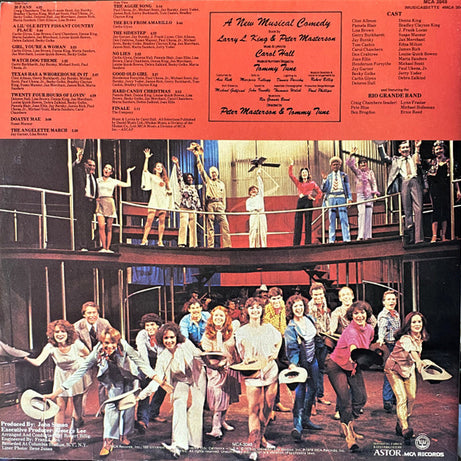 Original Cast* : The Best Little Whorehouse In Texas (LP, Album, Gat)