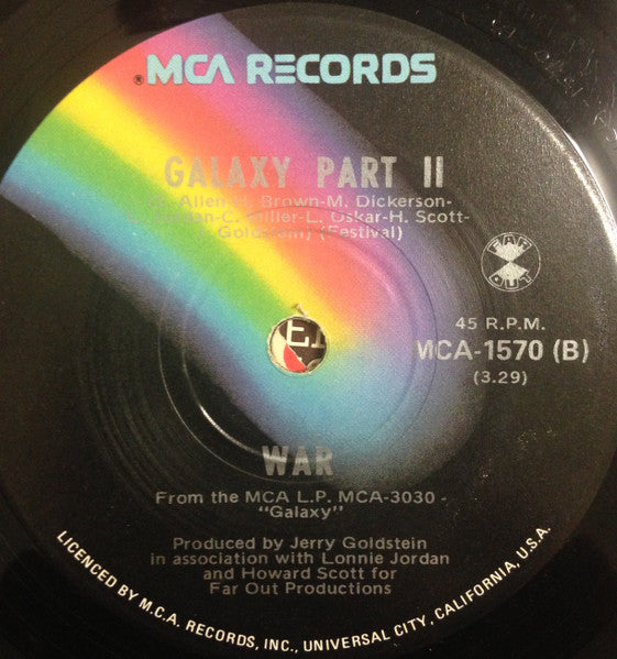 War : Galaxy (7", Single)