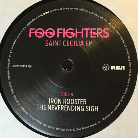 Foo Fighters : Saint Cecilia EP (12", EP)