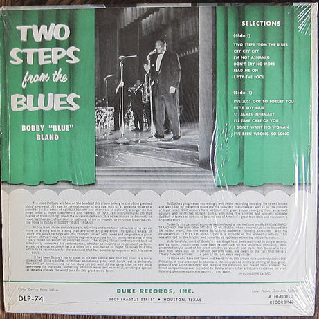 Bobby Bland : Two Steps From The Blues (LP, Album, Mono, RP)