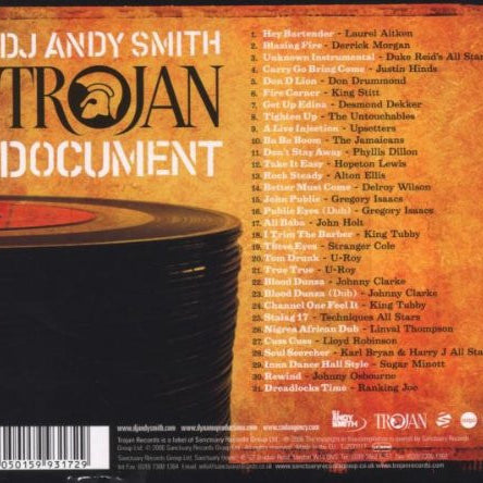 DJ Andy Smith : Trojan Document (CD, Comp, Mixed)