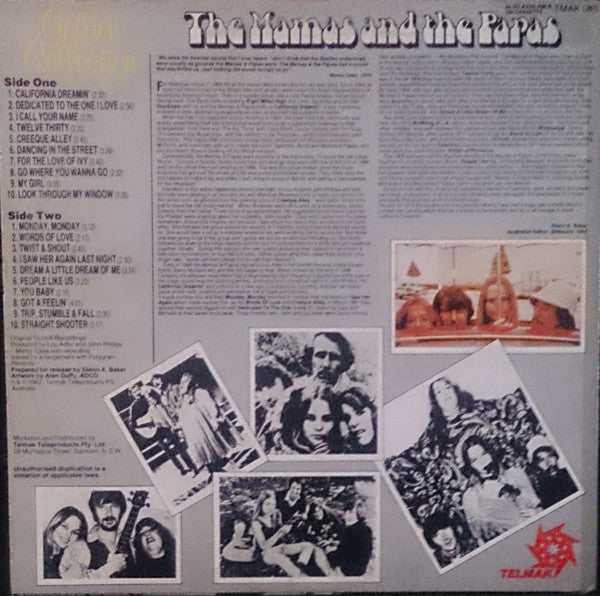 The Mamas & The Papas : Golden Collection (LP, Comp)