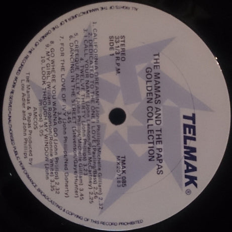 The Mamas & The Papas : Golden Collection (LP, Comp)