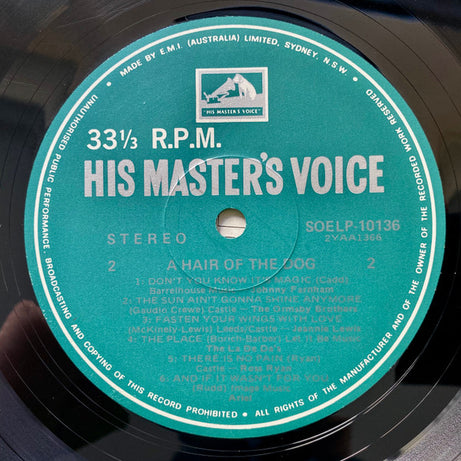 Various : A Hair Of The Dog (LP, Comp, Smplr)