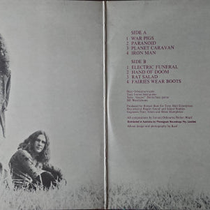 Black Sabbath : Paranoid (LP, Album, RE, Gat)