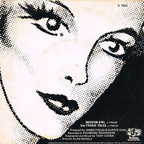 James Freud And The Radio Stars : Modern Girl (7", Single)