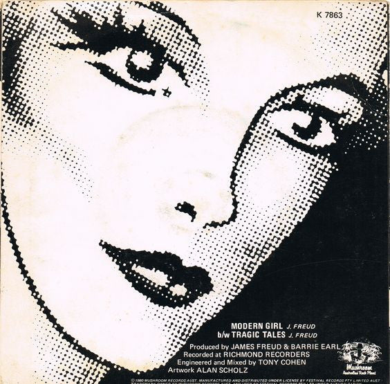 James Freud And The Radio Stars : Modern Girl (7", Single)