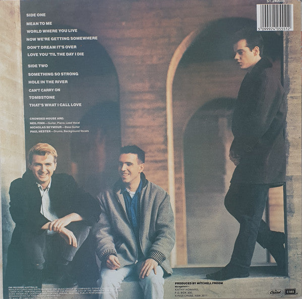 Crowded House : Crowded House (LP, Album)