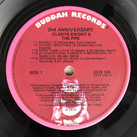 Gladys Knight And The Pips : 2nd Anniversary (LP, Album)