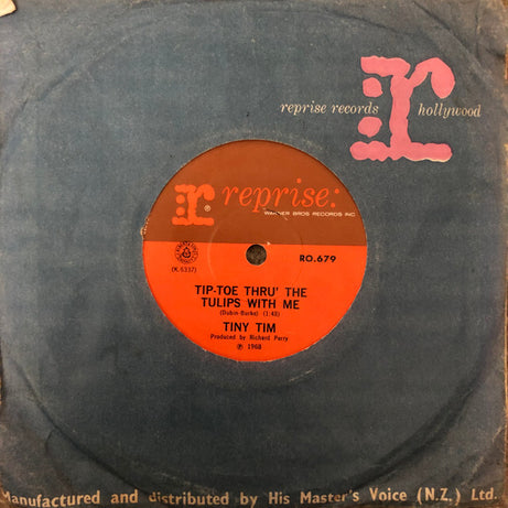 Tiny Tim : Tip-Toe Thru' The Tulips With Me (7", Single)