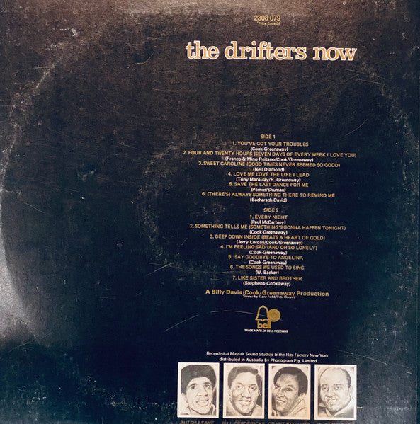 The Drifters : Now (LP, Album)
