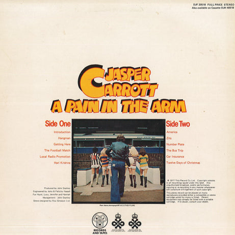 Jasper Carrott : A Pain In The Arm (LP, RE)
