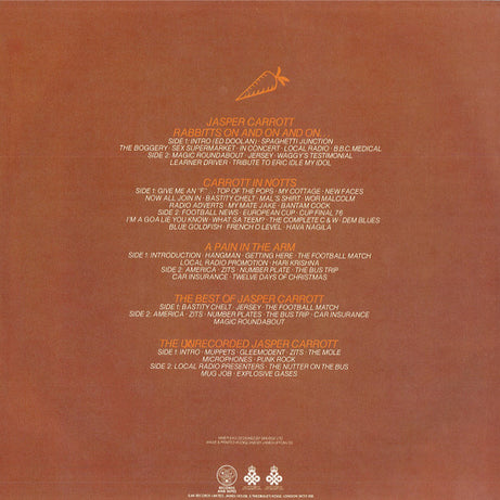 Jasper Carrott : A Pain In The Arm (LP, RE)