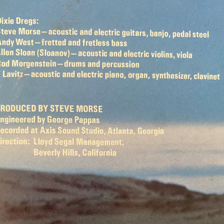 Dixie Dregs : Dregs Of The Earth (LP, Album)