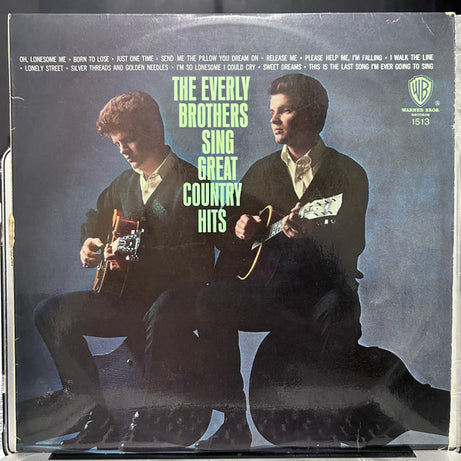 Everly Brothers : The Everly Brothers Sing Great Country Hits (LP, Album, Mono)