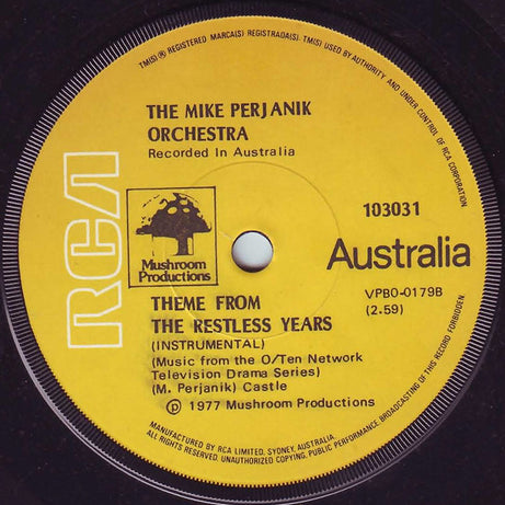 Renee Geyer, The Mike Perjanik Orchestra : The Restless Years (7", Single)