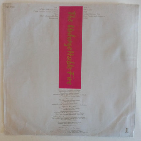 U2 : The Unforgettable Fire (LP, Album + 12", Single, Ltd)