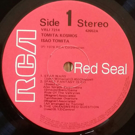 Tomita : Kosmos (LP, Album)