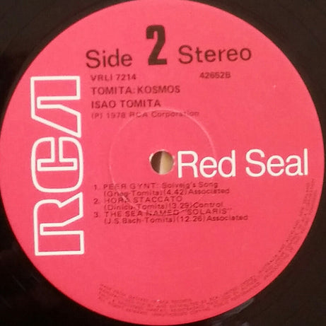 Tomita : Kosmos (LP, Album)