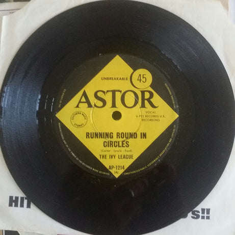 The Ivy League : Running Round In Circles  (7", Single)