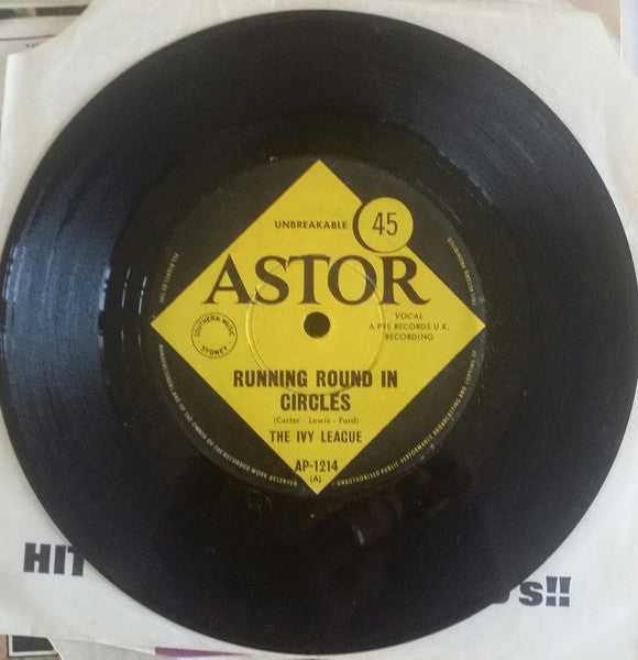 The Ivy League : Running Round In Circles  (7", Single)