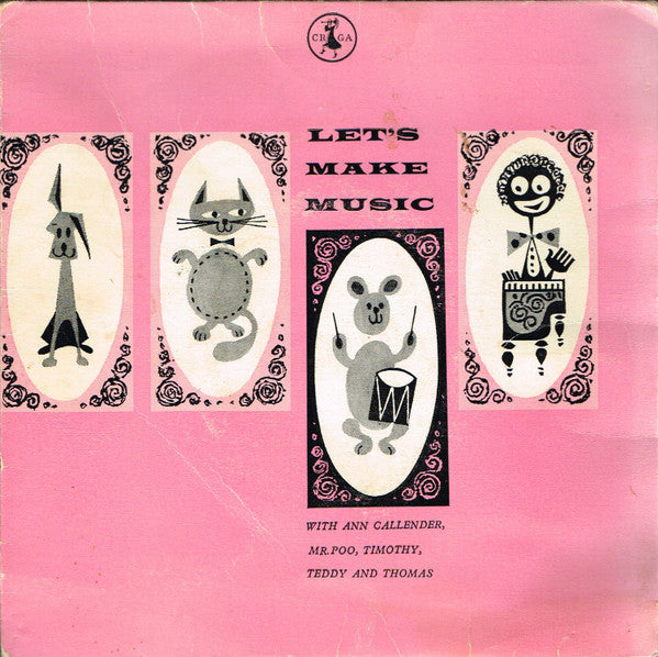 Ann Callender : Let's Make Music (7", Mono, Club)