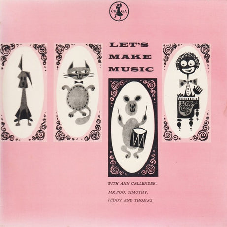 Ann Callender : Let's Make Music (7", Mono, Club)