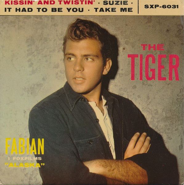 Fabian (6) : Kissin' And Twistin' (7", EP, Yel)
