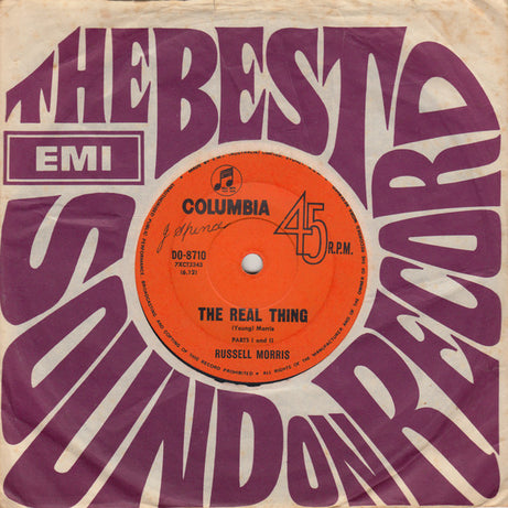Russell Morris : The Real Thing (7", Single)