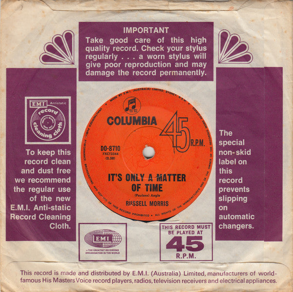 Russell Morris : The Real Thing (7", Single)