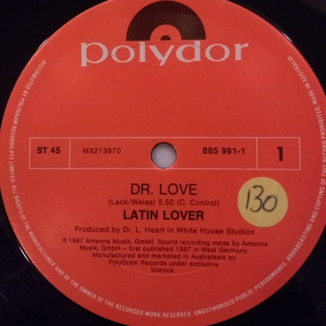 Latin Lover : Dr. Love (12")