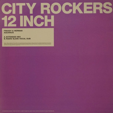 Freddy & Herman : Aquarius (12")